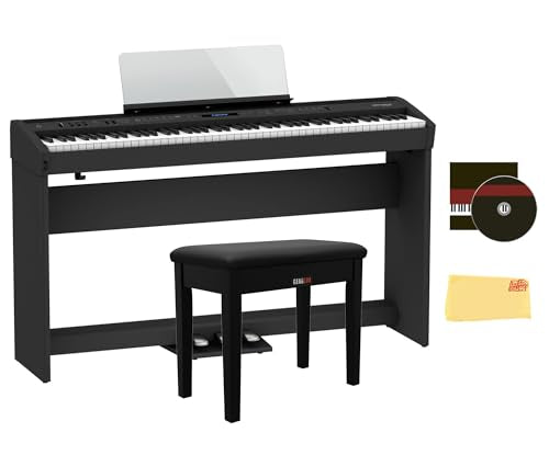 Roland FP-60X Digital Piano - Black w/ Roland KSC-72 Stand