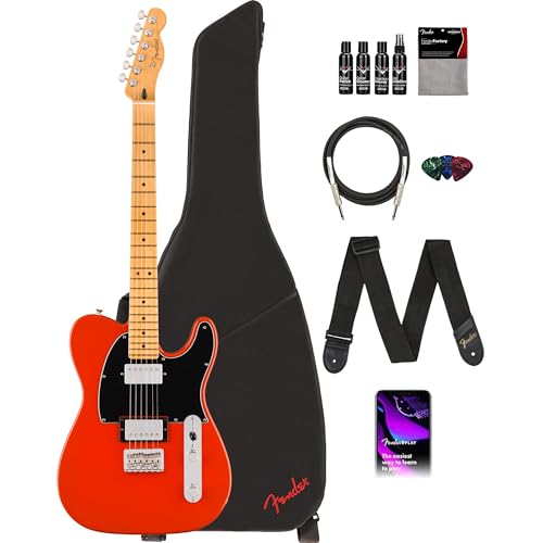 Fender Player II Telecaster HH - Coral Red w/ Cleaning Kit