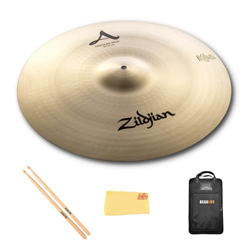 Zildjian A0034 20" A Medium Ride Cymbal w/ Drumstick Bag