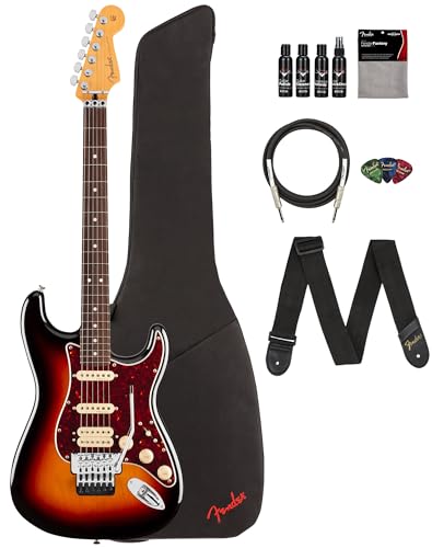 Fender Player II Modified Stratocaster HSS Floyd Rose - 3-Color Sunburst w/ Cleaning Kit