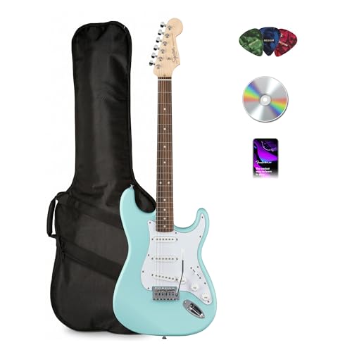 Fender Squier Stratocaster - Daphne Blue w/ Gig Bag