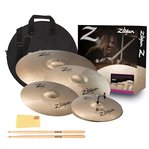 Zildjian ZCSTD Z Custom Standard Cymbal Pack w/ Bag