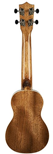 Kala KA-SLNG Mahogany Long Neck Soprano Ukulele w/ Hard Case