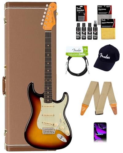 Fender American Vintage II 1961 Stratocaster - 3-Color Sunburst w/ Cleaning Kit