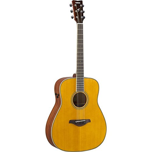 Yamaha FG-TA TransAcoustic Acoustic-Electric Guitar - Vintage Tint w/ Hard Case