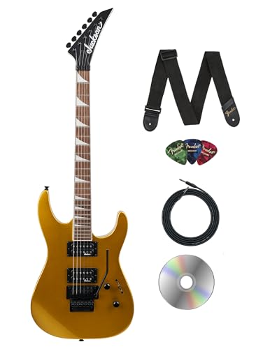 Jackson X Series Soloist SLX DX Electric Guitar - Gold Bullion w/ Instrument Cable