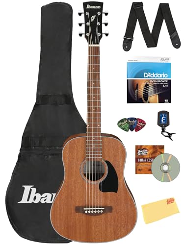 Ibanez PF2MH PF Performance 3/4-Size Dreadnought Acoustic Guitar - Open Pore Natural w/ Gig Bag