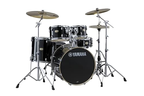 Yamaha SBP0F50 Stage Custom Birch 5-Piece Drum Shell Pack - Raven Black