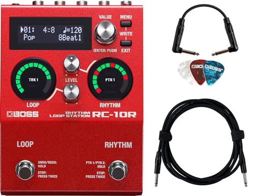 Boss RC-10R Rhythm Loop Station w/ Instrument Cables
