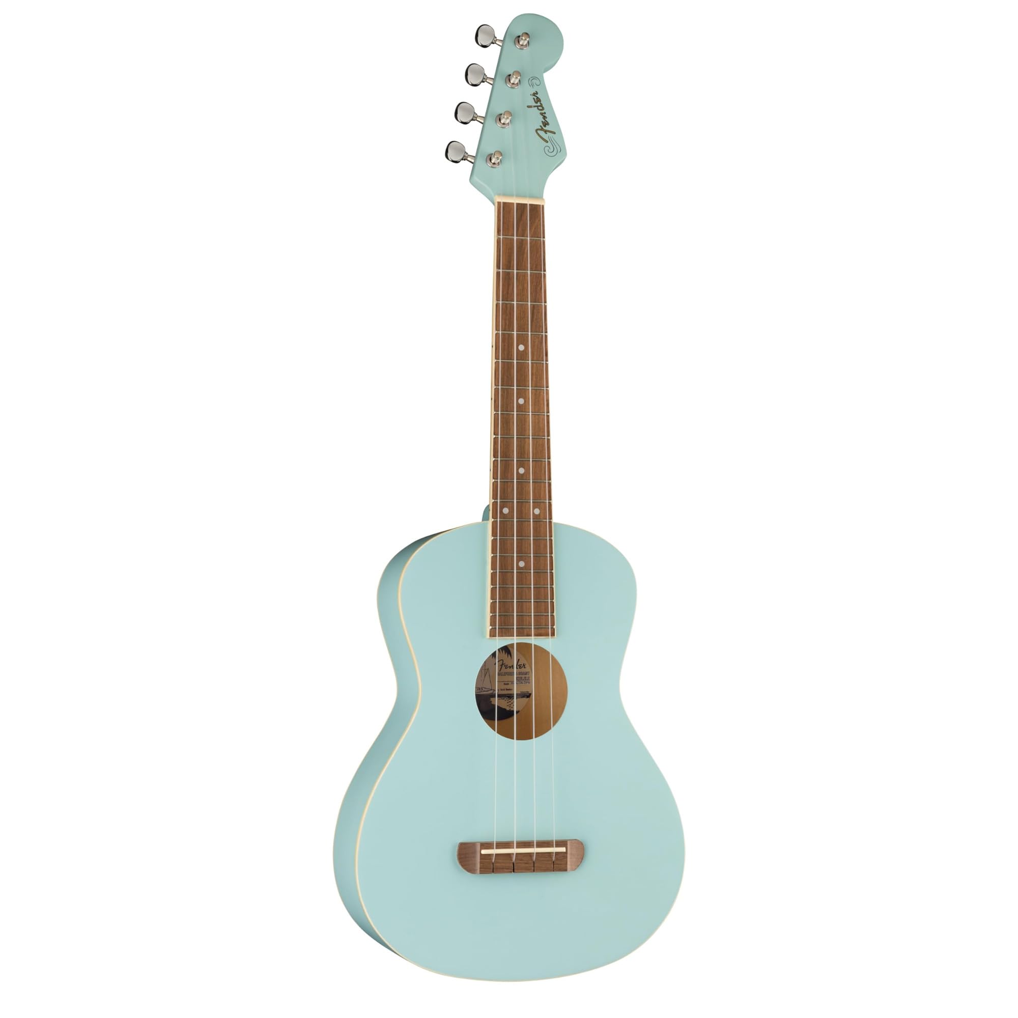 Fender Avalon Tenor Ukulele - Daphne Blue w/ Gig Bag