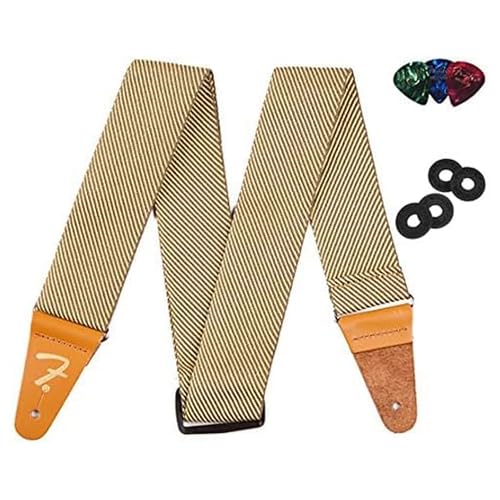 Fender Premium Guitar Strap - Vintage Tweed w/ Strap Blocks