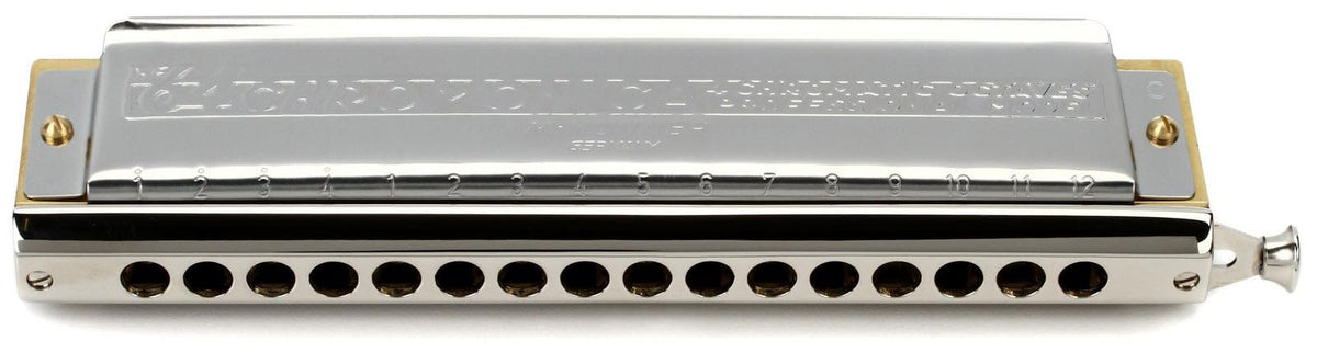 Hohner 64 Chromonica Harmonica - Key of C w/ Zip Pouch
