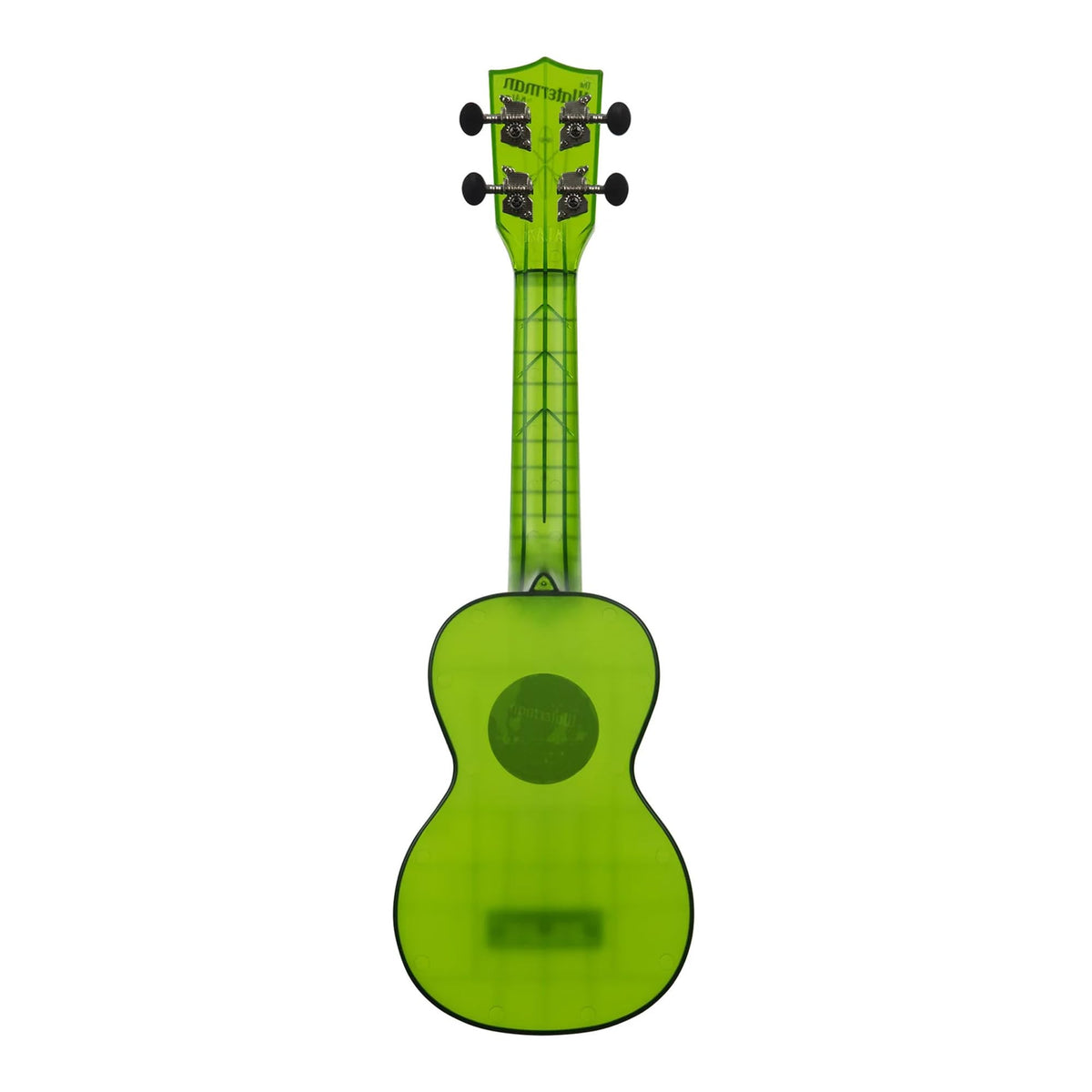 Kala KA-WMT-GN-S Soprano Waterman Sea Glass Ukulele - Jade Green