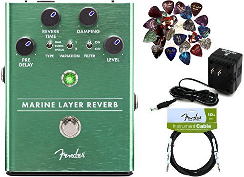 Fender Marine Layer Reverb Pedal w/ Power Supply