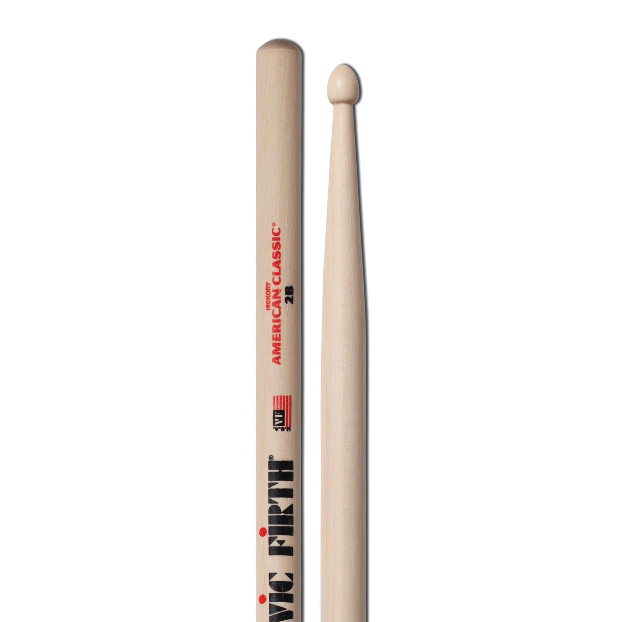 Vic Firth American Classic 2B Drumsticks - 4 Pack