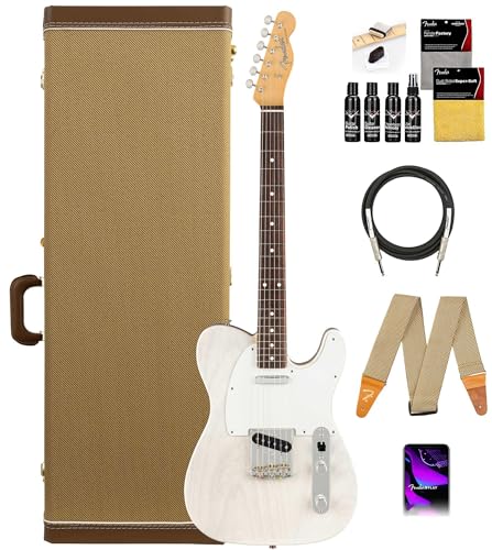 Fender Jimmy Page Mirror Telecaster - White Blonde w/ Tweed Case