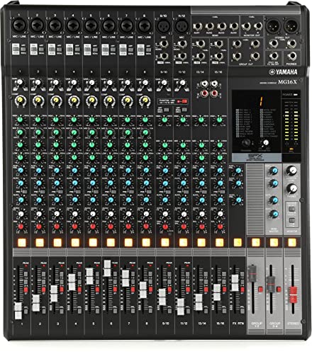 Yamaha MG16X CV 16-Channel Stereo Mixer with Effects