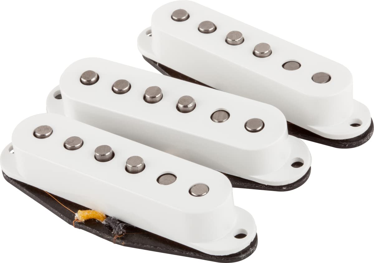 Fender Custom Shop Fat '50s Stratocaster Pickups - White w/ Picks