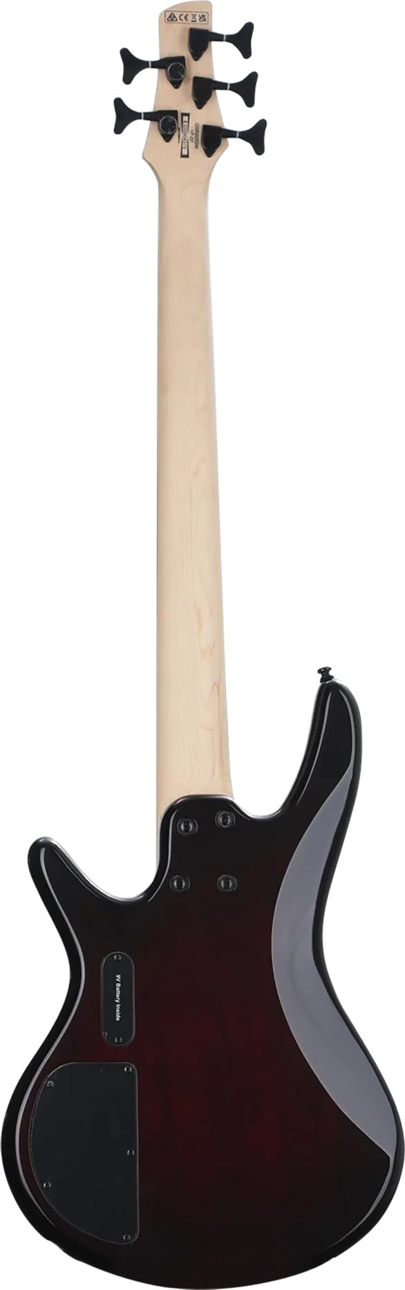 Ibanez GSR205SM SR Gio 5-String Bass Guitar - Charcoal Brown Burst w/ Gig Bag