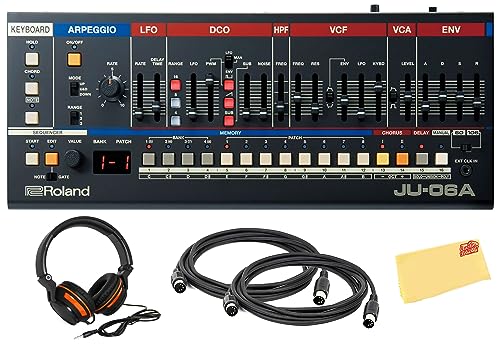 Roland JU-06A Juno Sound Module w/ Headphones