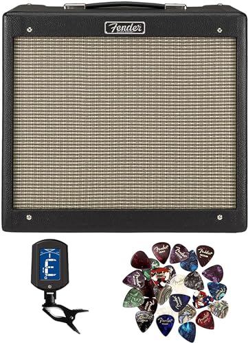 Fender Blues Junior IV Guitar Combo Amplifier - Black w/ Tuner