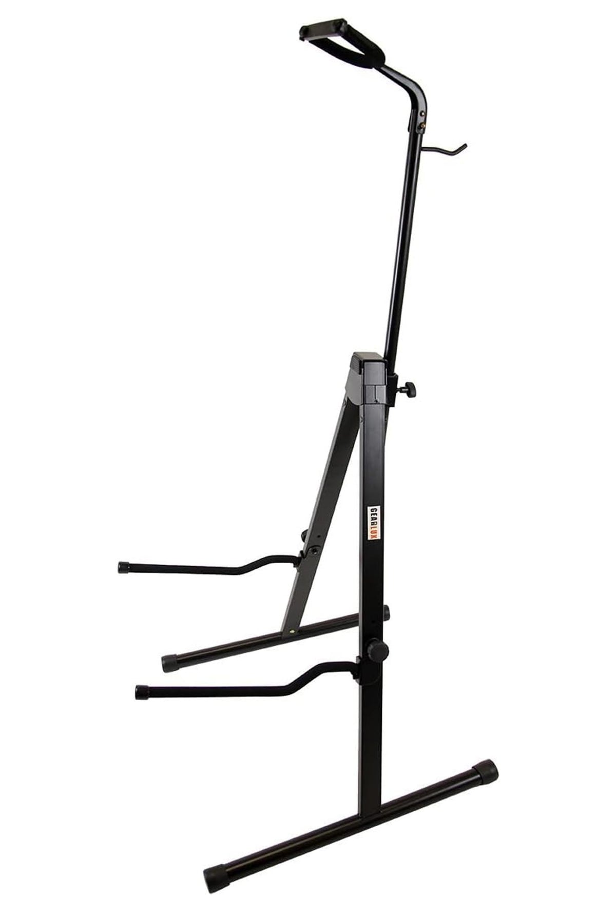 Gearlux Adjustable Foldable Cello Stand with Hook for Bow