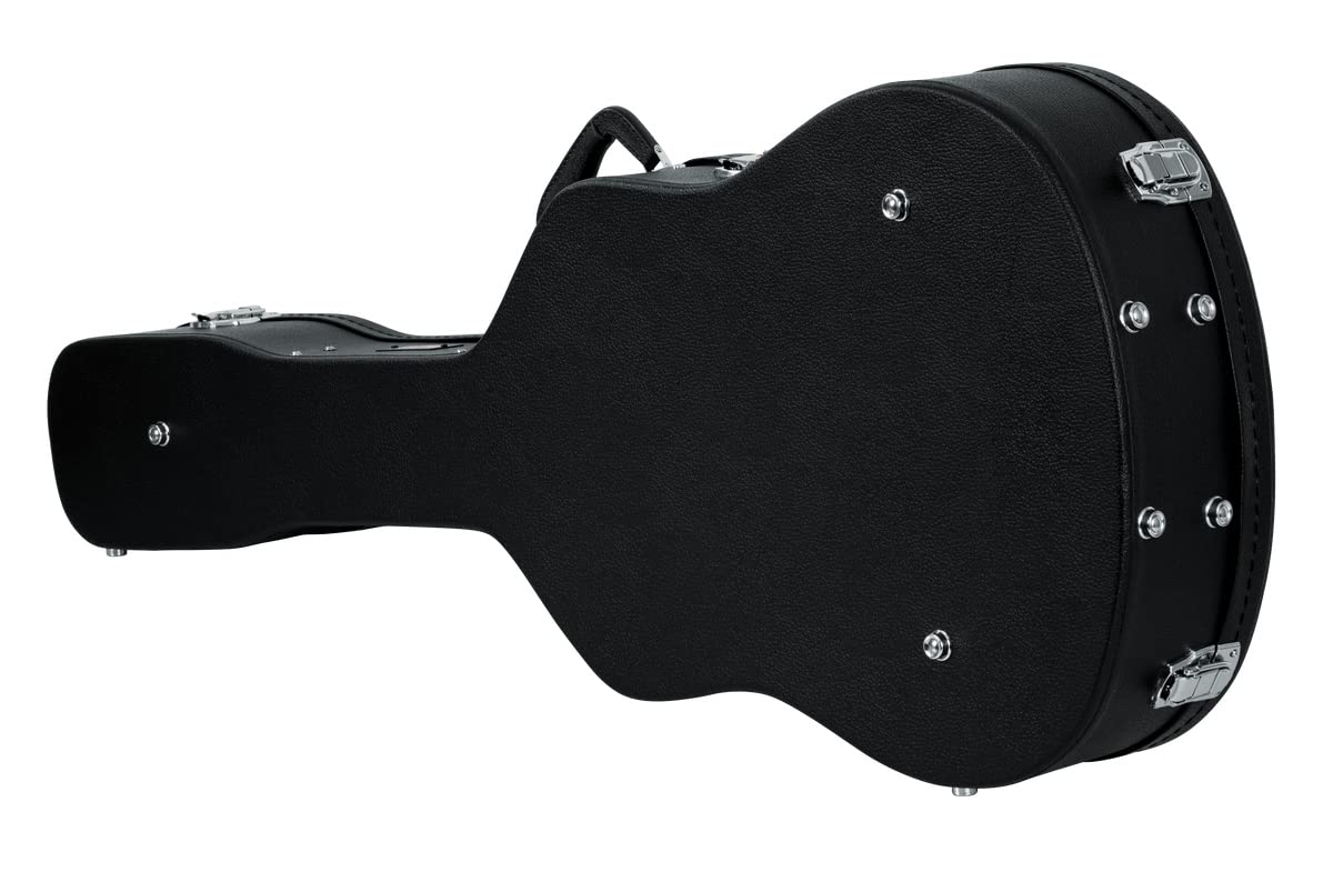 Gator GWE-DREAD12 Wood Case for 6- or 12-String Dreadnought Acoustic Guitars w/ Strap