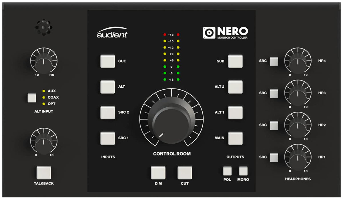 Audient Nero Desktop Monitor Controller w/ Cables
