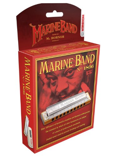 Hohner Marine Band 1896 Harmonica - Key of E Flat