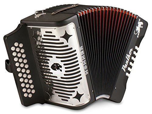 Hohner Panther Diatonic Accordion - Keys G/C/F w/ Hard Case