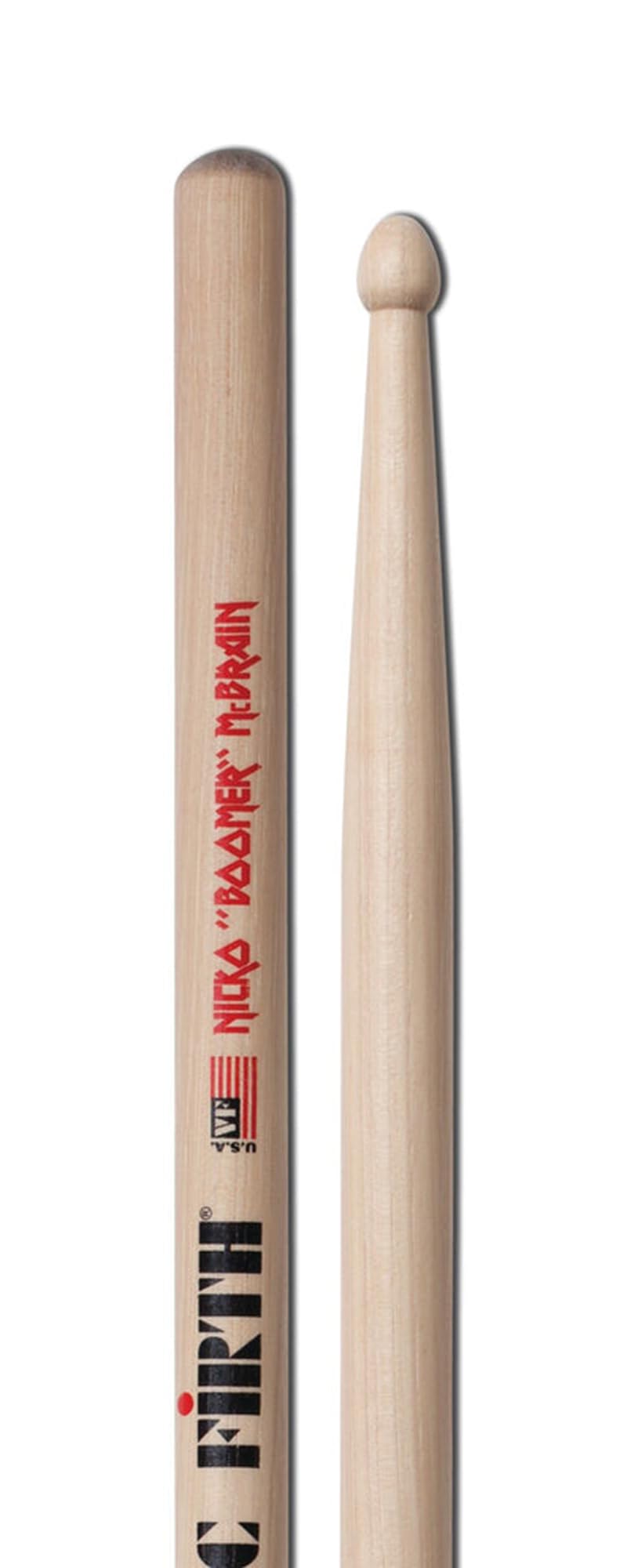 Vic Firth Signature Series Nicko McBrain Drumsticks - 12 Pack