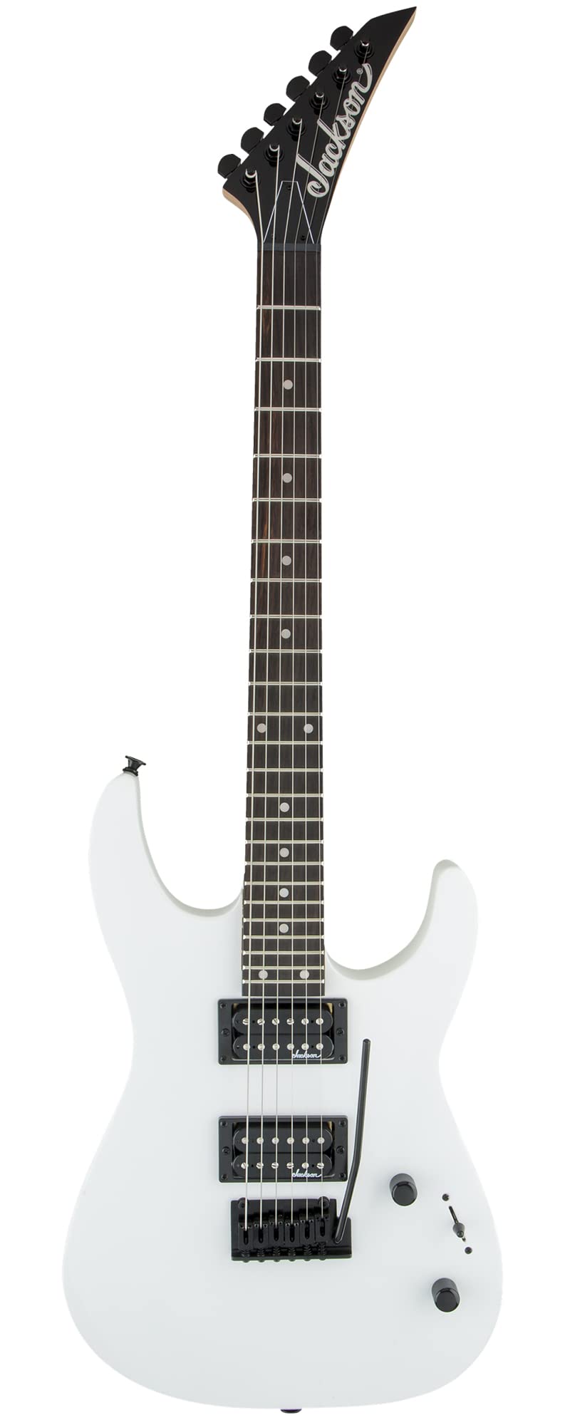 Jackson JS Series Dinky JS12 Electric Guitar - Snow White w/ Instrument Cable