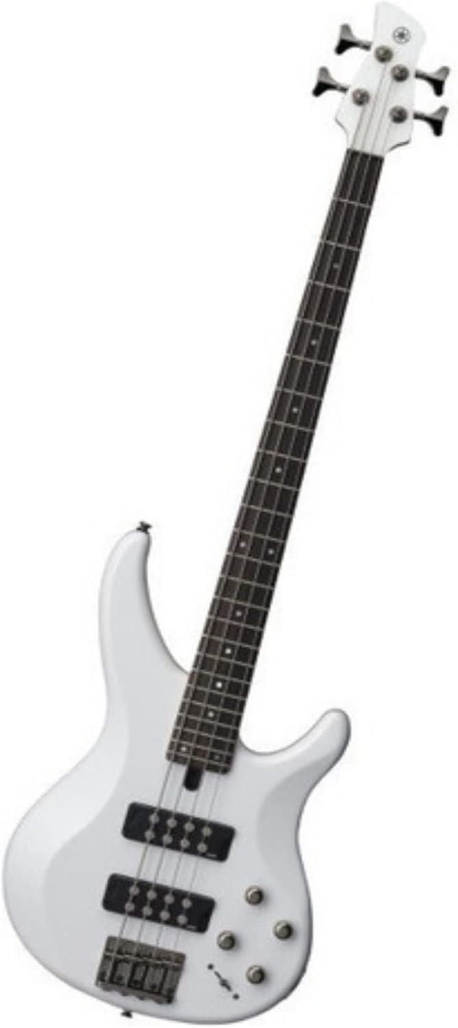 Yamaha TRBX304 4-String Bass Guitar - White