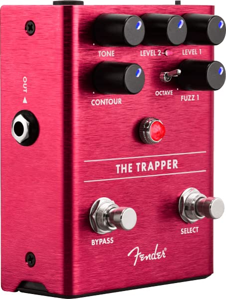 Fender The Trapper Dual Fuzz Pedal w/ Power Supply