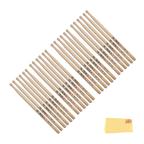 Vic Firth STH4 Corpsmaster Signature Snare Thom Hannum Beast Drumsticks - 12 Pack