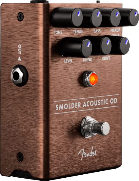 Fender Smolder Acoustic Overdrive Pedal w/ Instrument Cable
