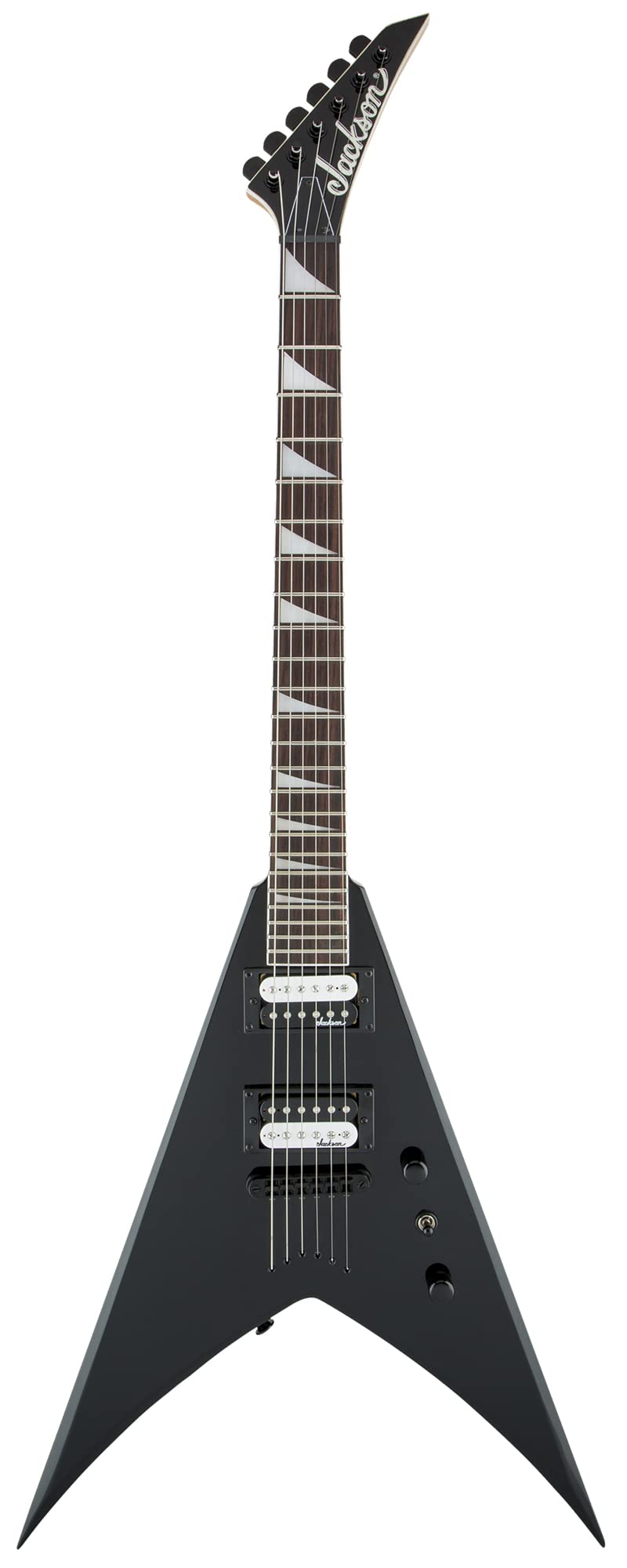 Jackson JS Series King V JS32T Electric Guitar - Gloss Black w/ Instrument Cable