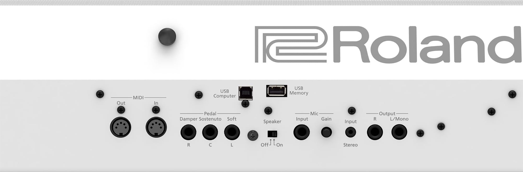 Roland FP-90X 88-Key Digital Piano - White w/ Sustain Pedal