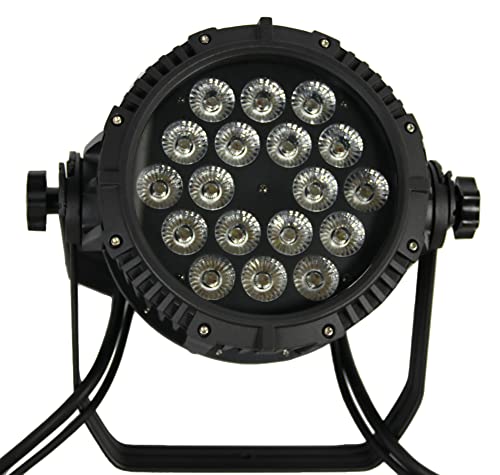 Gearlux SP186EX 18-LED 14-Watt RGBWA+UV Six-in-One LED PAR Stage Light
