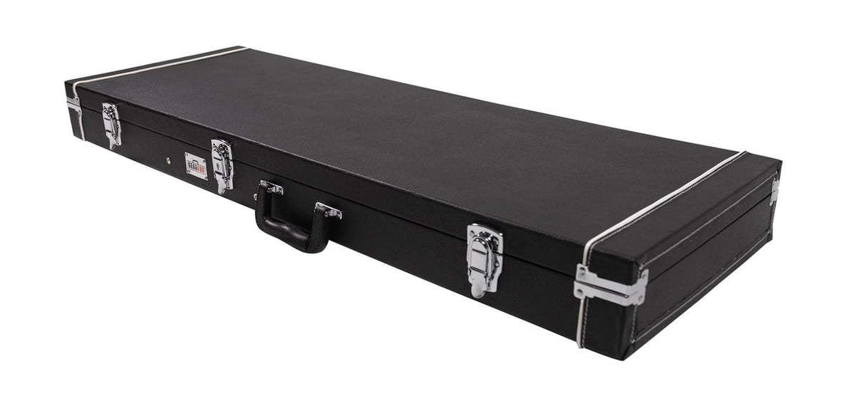 Gearlux Rectangular Electric Guitar Hard Case - Black