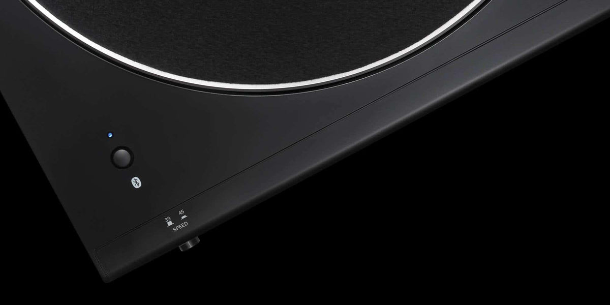 Audio-Technica AT-LP60XBT Fully Automatic Wireless Belt-Drive Turntable - Black w/ Cleaning Kit