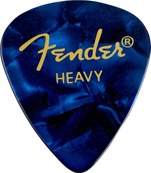Fender Premium Guitar Pick Sampler, 48 Assorted - Tortoise Shell with Thin, Medium, and Heavy Gauges