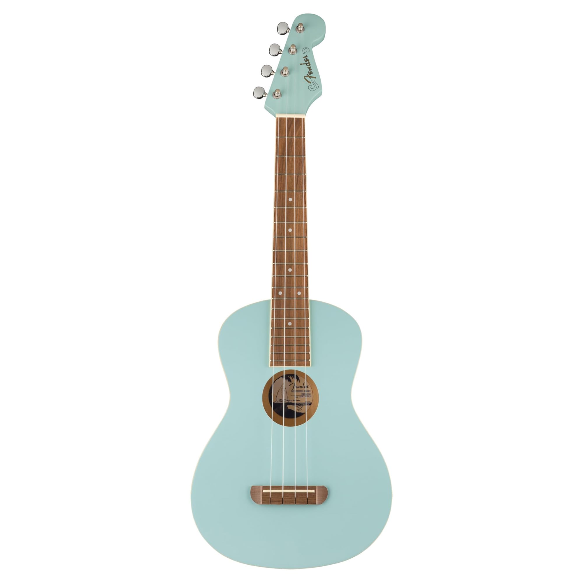 Fender Avalon Tenor Ukulele - Daphne Blue w/ Gig Bag