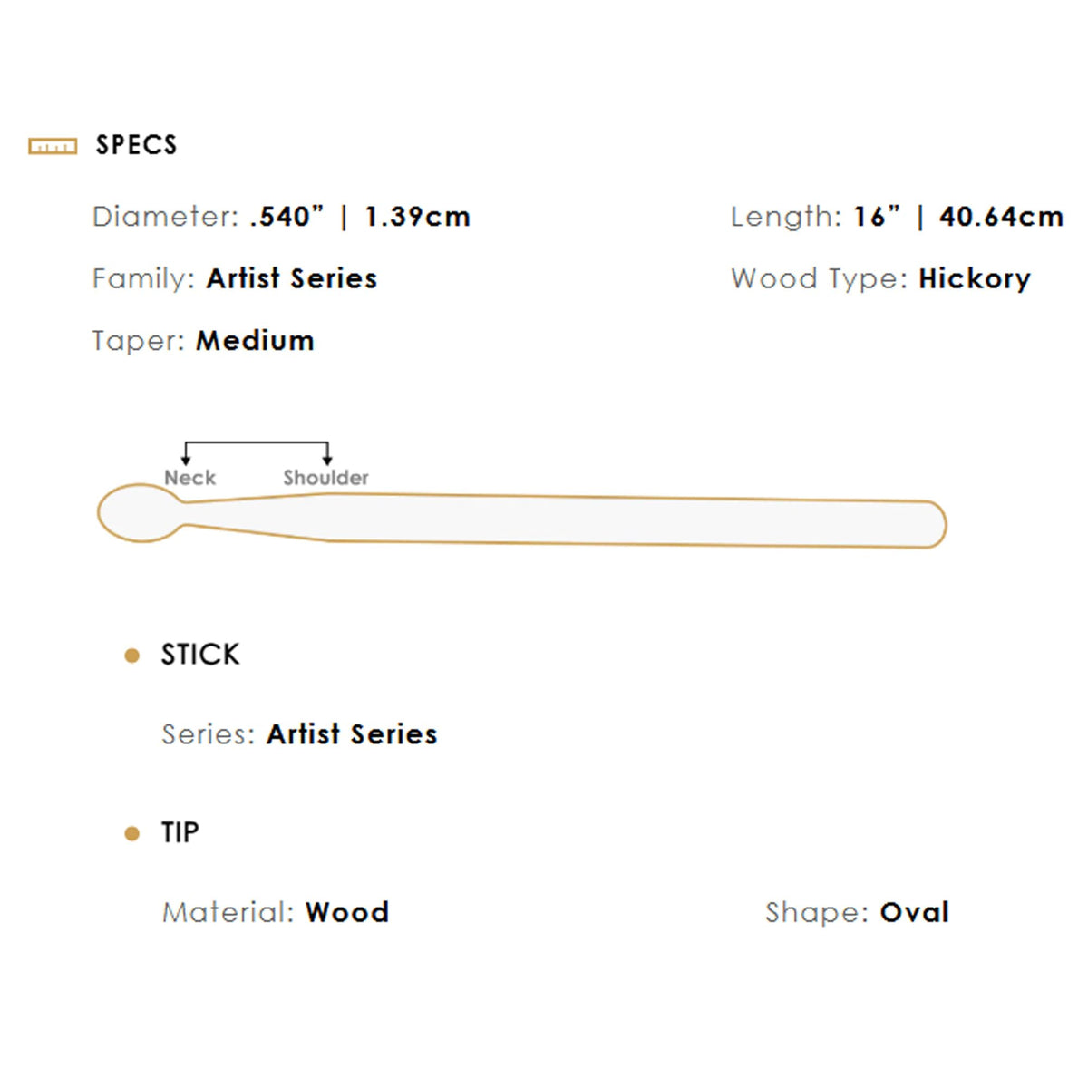 Zildjian ZASTG Trilok Gurtu Artist Series Drumsticks - 6 Pack