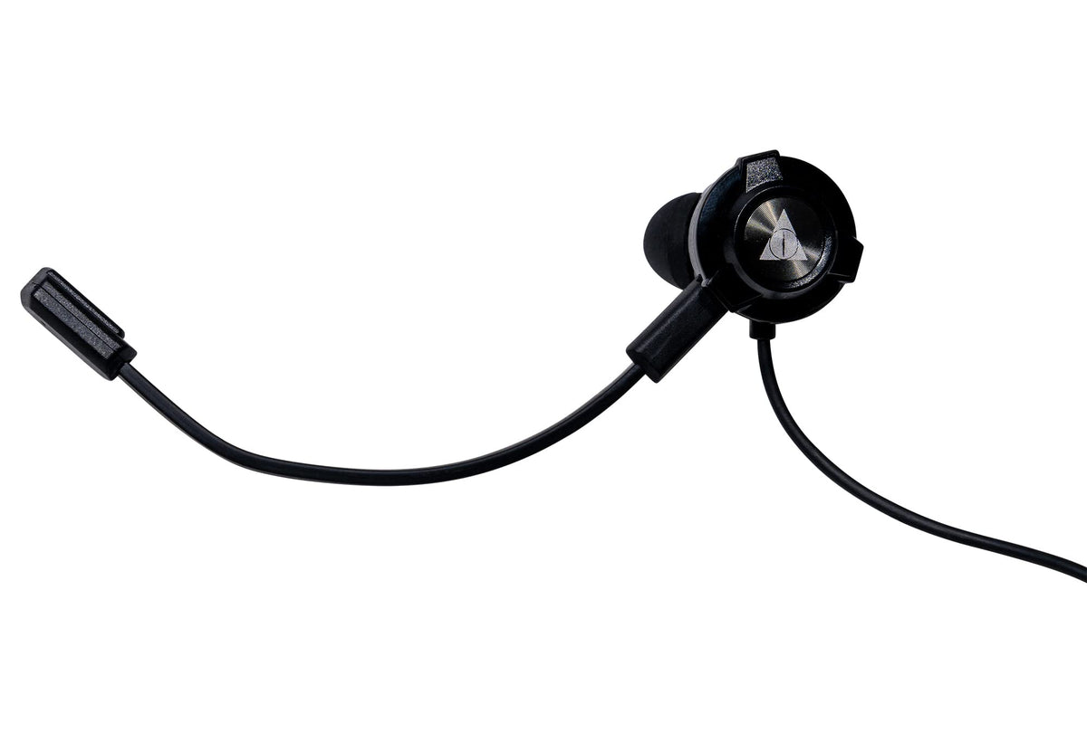 Vault Buds Duo Voice Dual-Driver Headphones with In-Line Microphone