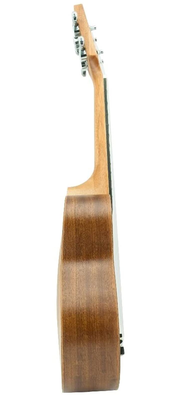Vault UK-100 Arched Back Soprano Ukulele w/ Gig Bag