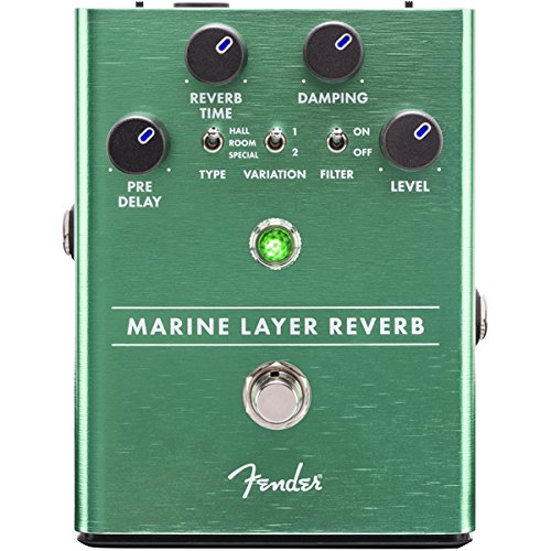 Fender Marine Layer Reverb Pedal w/ Instrument Cable