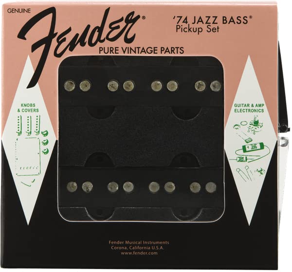 Fender Pure Vintage '74 Jazz Bass Pickups w/ Instrument Cable
