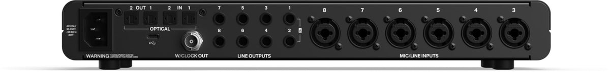 Audient EVO 16 24-In 24-Out USB Audio Interface w/ 2 Instrument Cables
