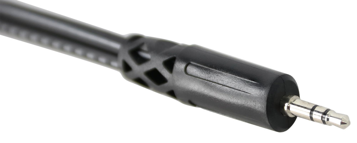 Gearlux 10-Foot 3.5 mm TRS (1/8") to Dual 1/4-Inch TS Stereo Breakout Cable - 2 Pack
